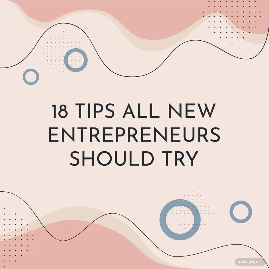 entrepreneur tips blog graphic