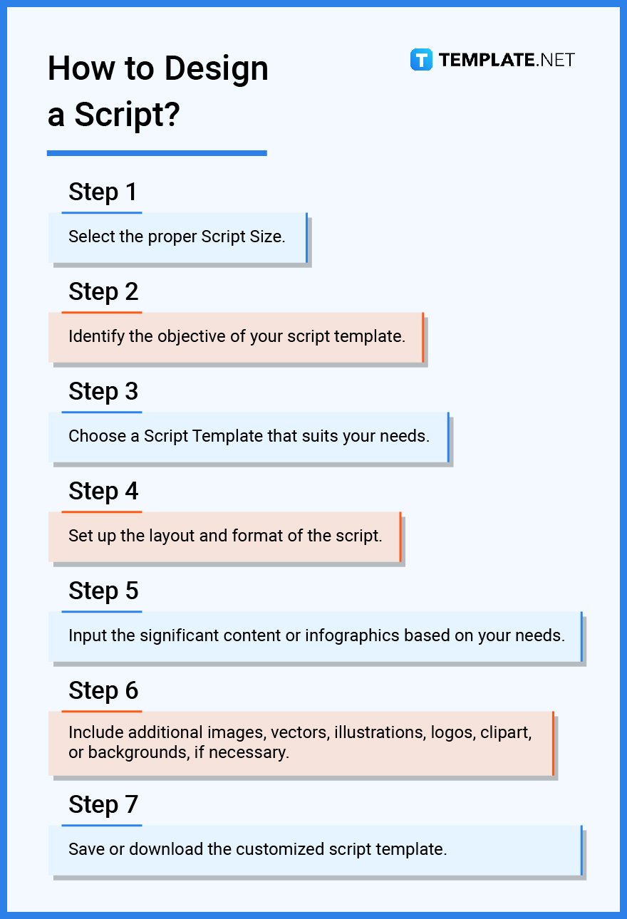 how to design a script
