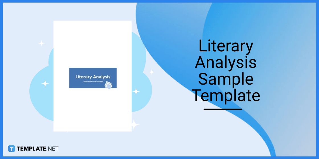 literary analysis sample template