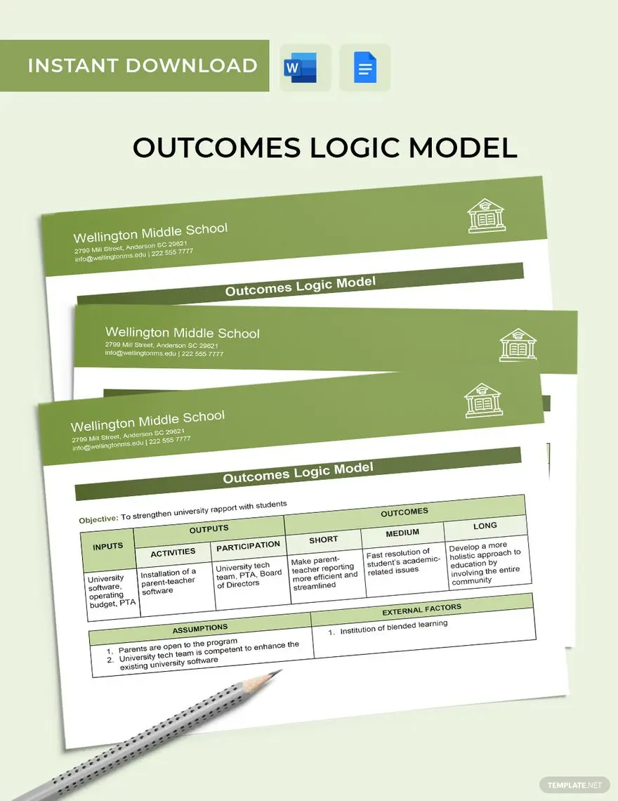 Logic Model Ideas - Examples 2023