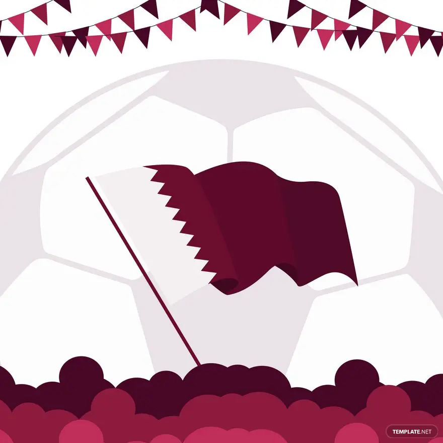 qatar national sports day cartoon vector ideas examples