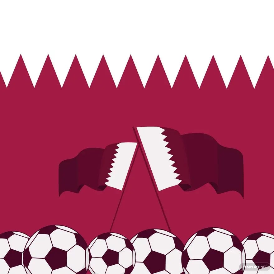 qatar national sports day clipart vector ideas examples