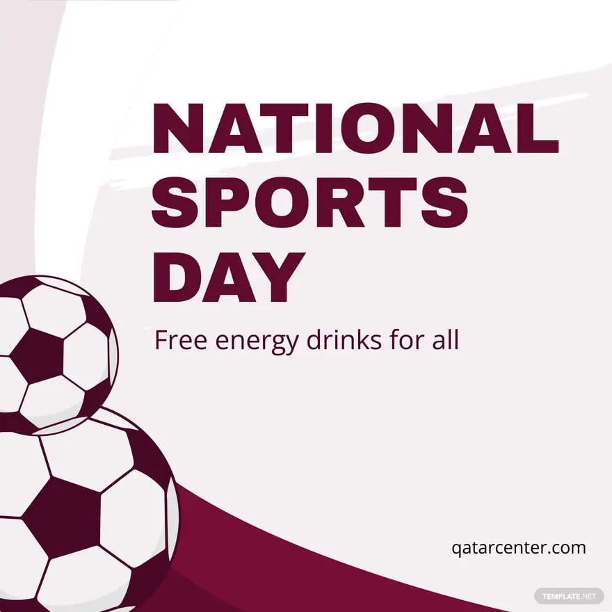 qatar national sports day poster vector ideas examples