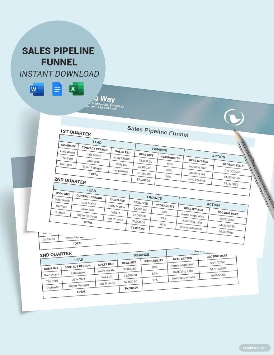 sales pipeline funnel