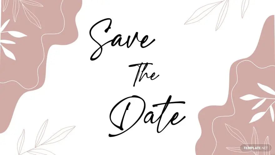 save the date background ideas and examples