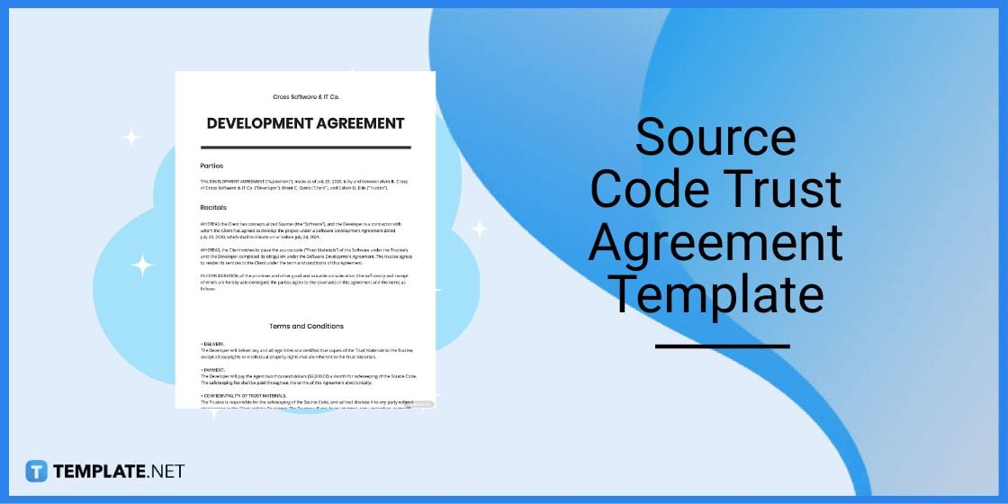 modèle d'accord de confiance de code source
