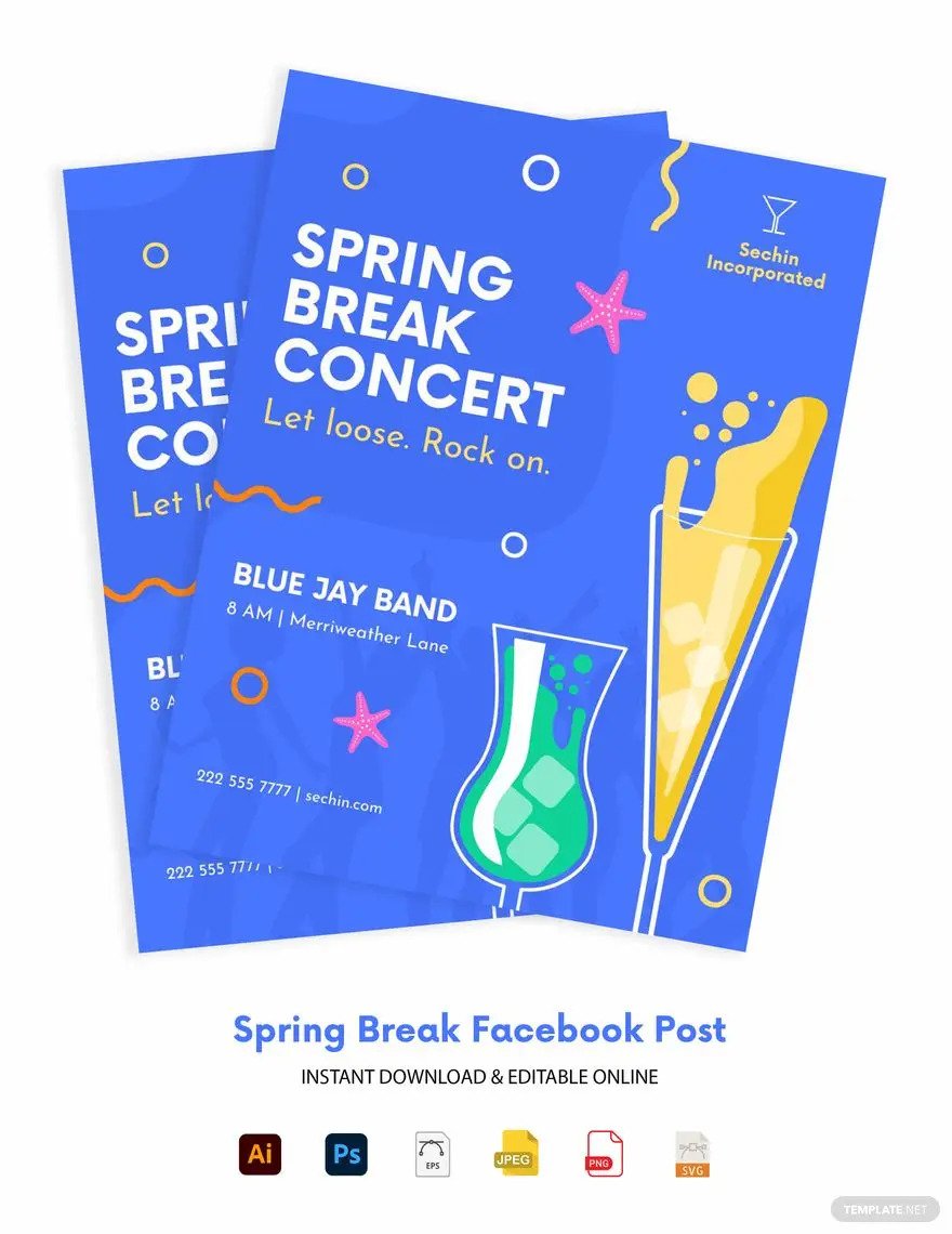 spring break flyer ideas and examples
