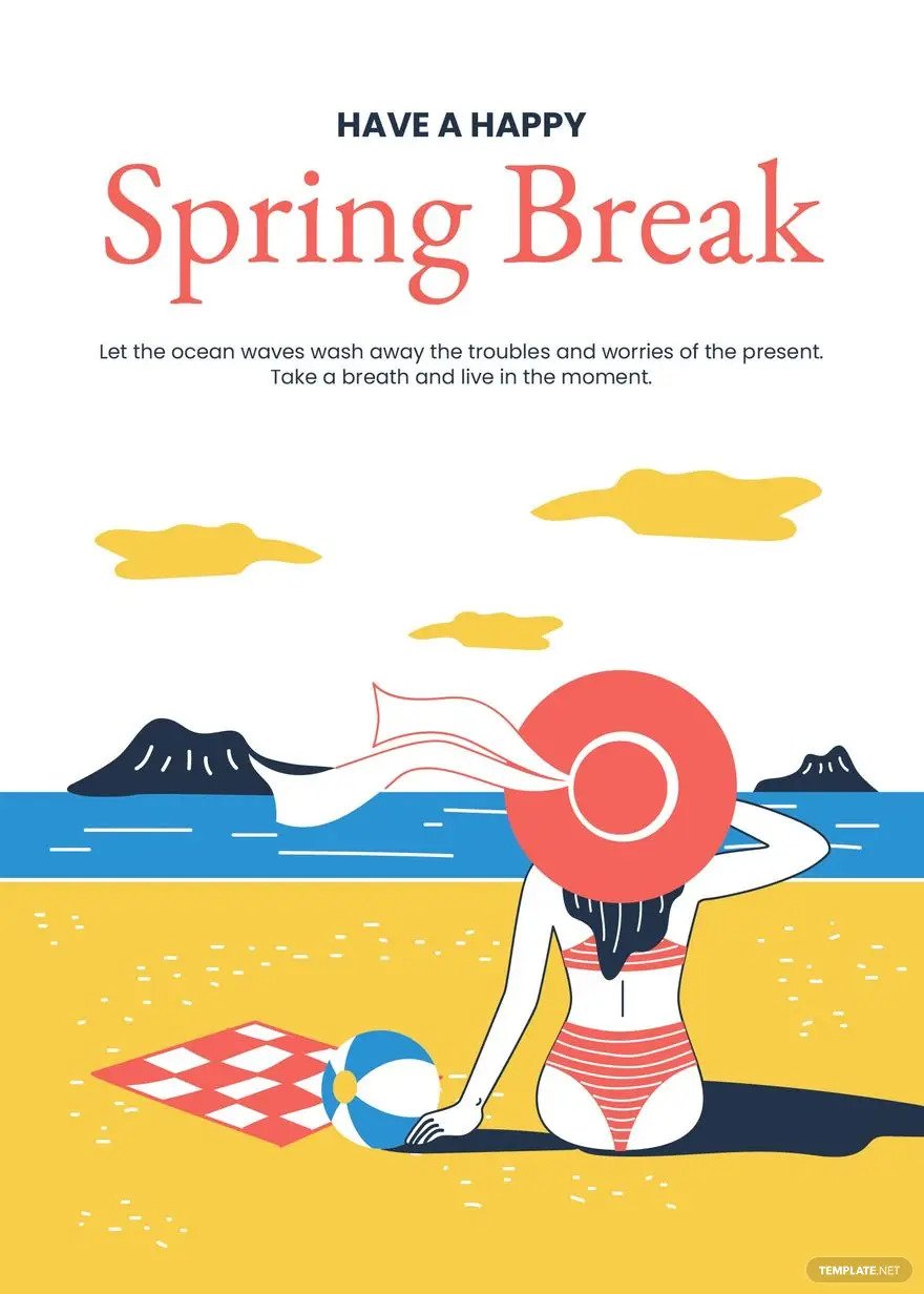 spring break greeting ideas examples