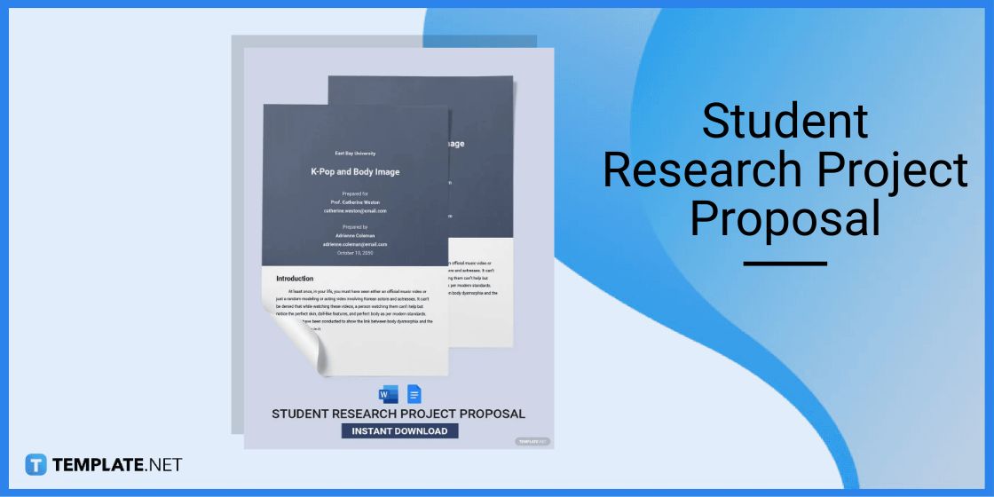 student research project proposal