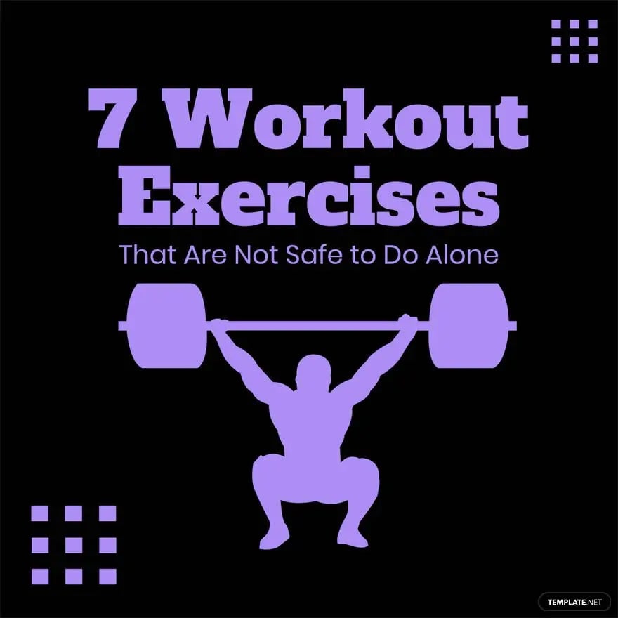 workout exercise blog graphic ideas and examples