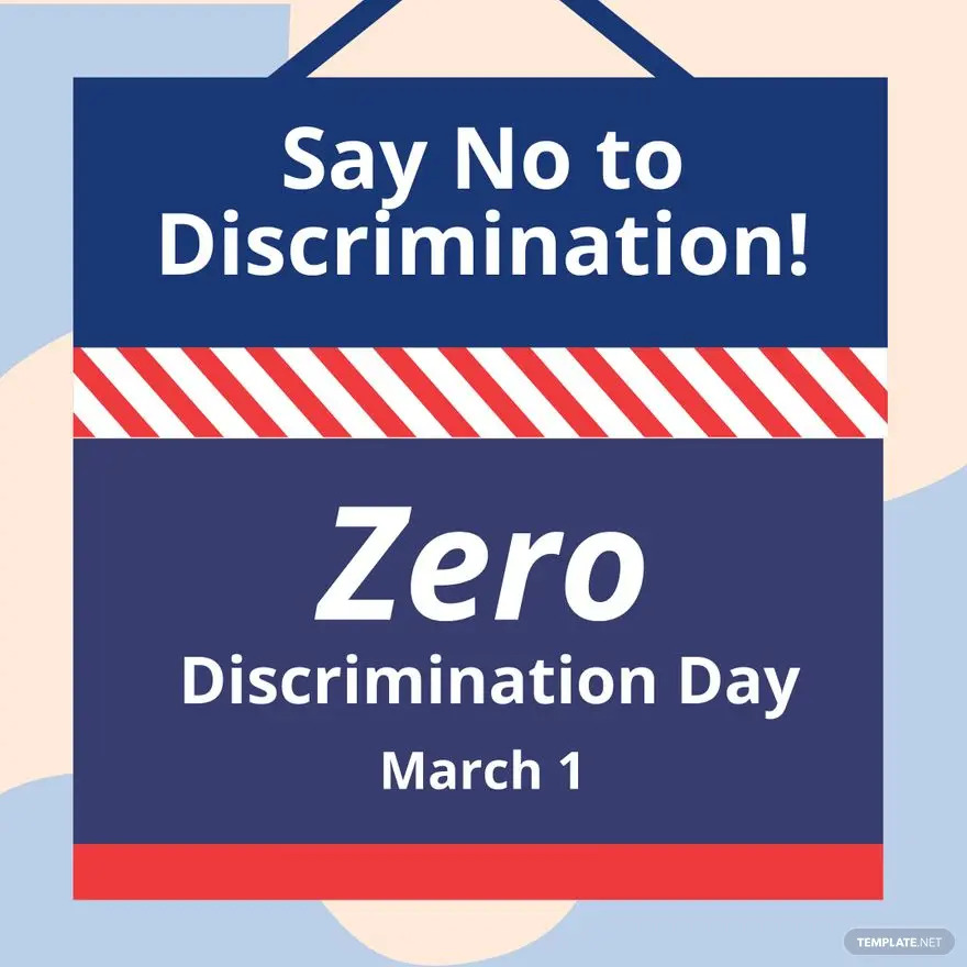 zero discrimination day drawing