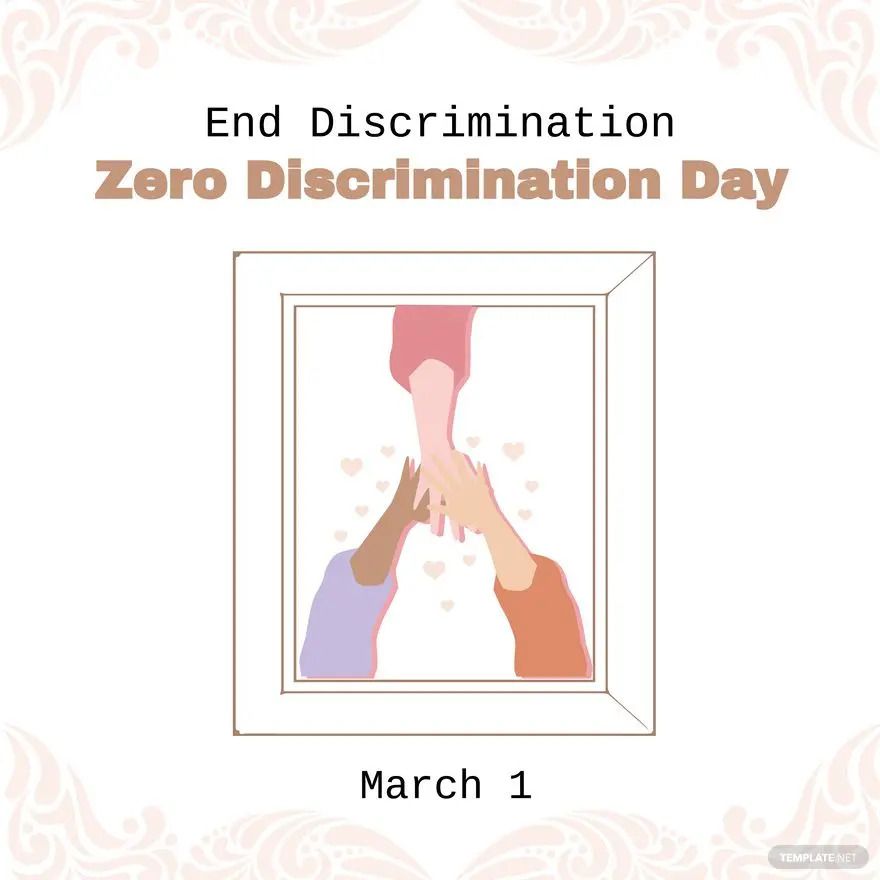 zero discrimination day flyer