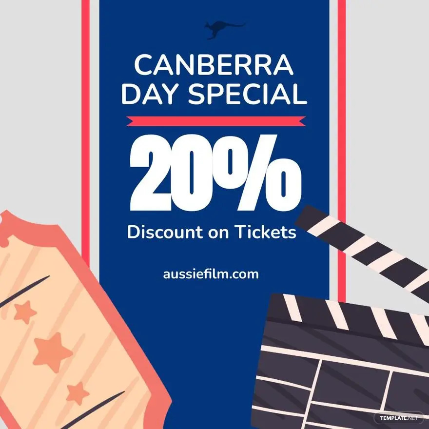 canberra day flyer vector ideas examples
