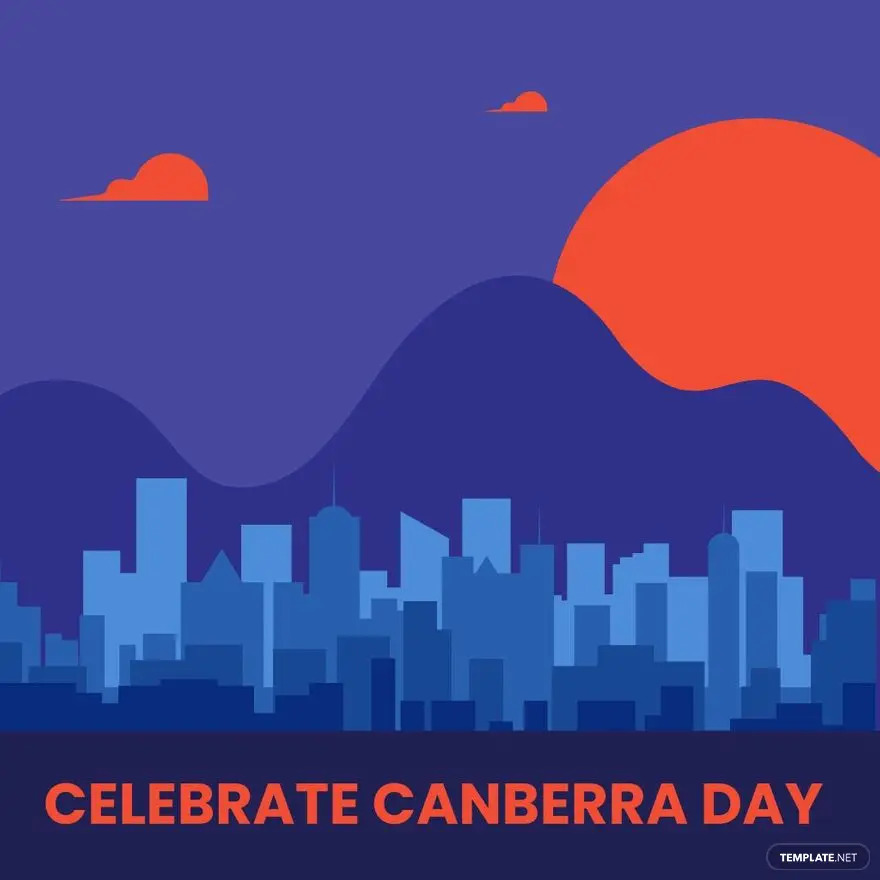 canberra day poster vector ideas examples