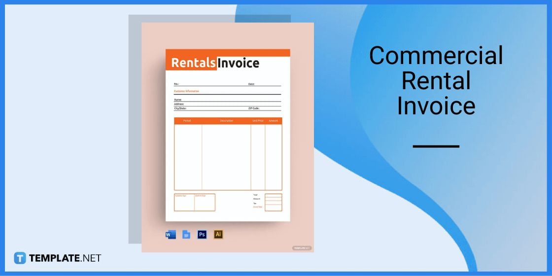 commercial rental invoice template in google sheets