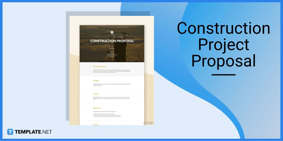 Construction Project Proposal Template ?width=530