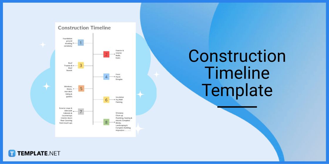 construction timeline template