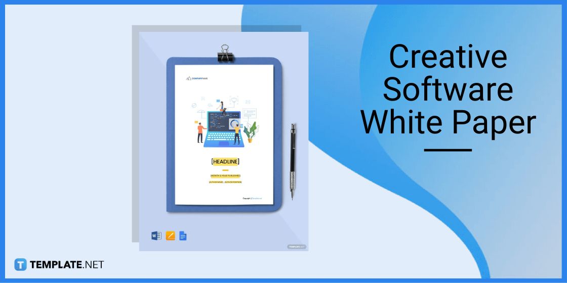 creative software white paper template
