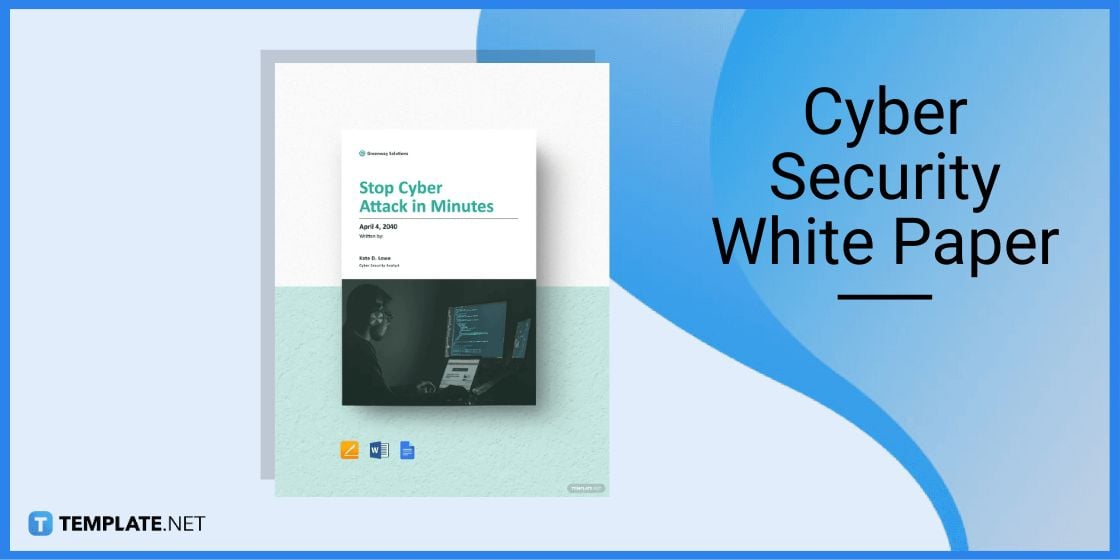 cyber security white paper template