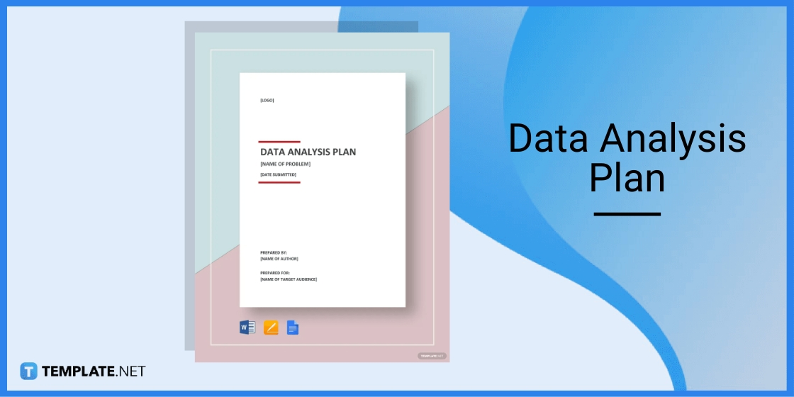 data analysis plan template