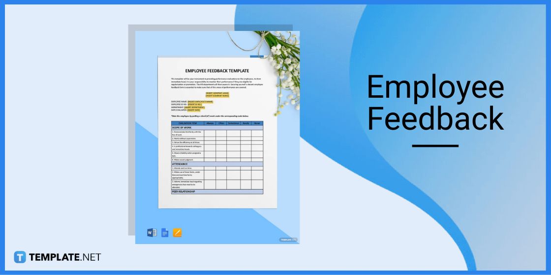 employee feedback template