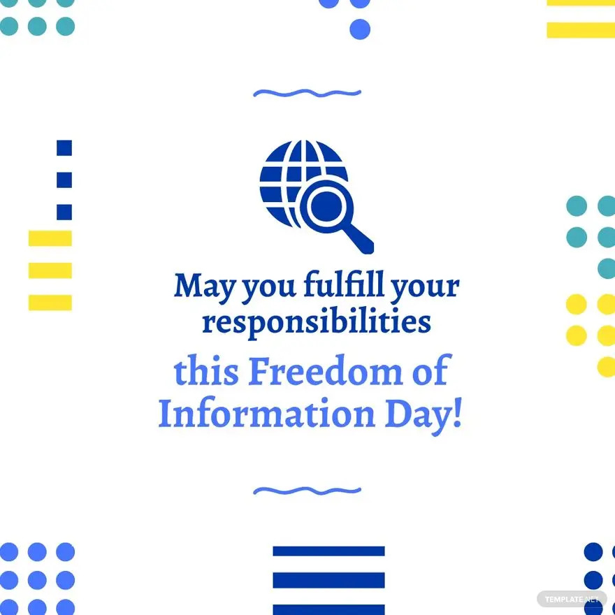 freedom of information day wishes vector ideas and examples
