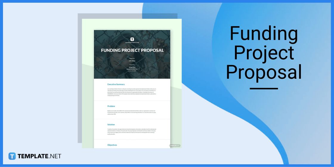 funding project proposal template