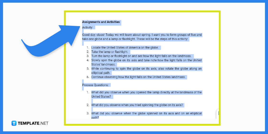 how to create a spring lesson in google docs templates examples 2023 step