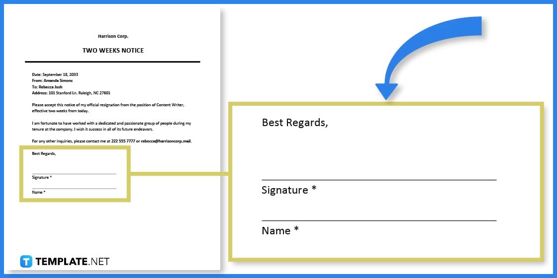how to create a two weeks notice templates examples 2023 step