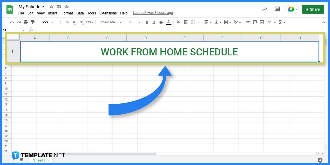 how to make a schedule in google sheets templates examples 2023 step