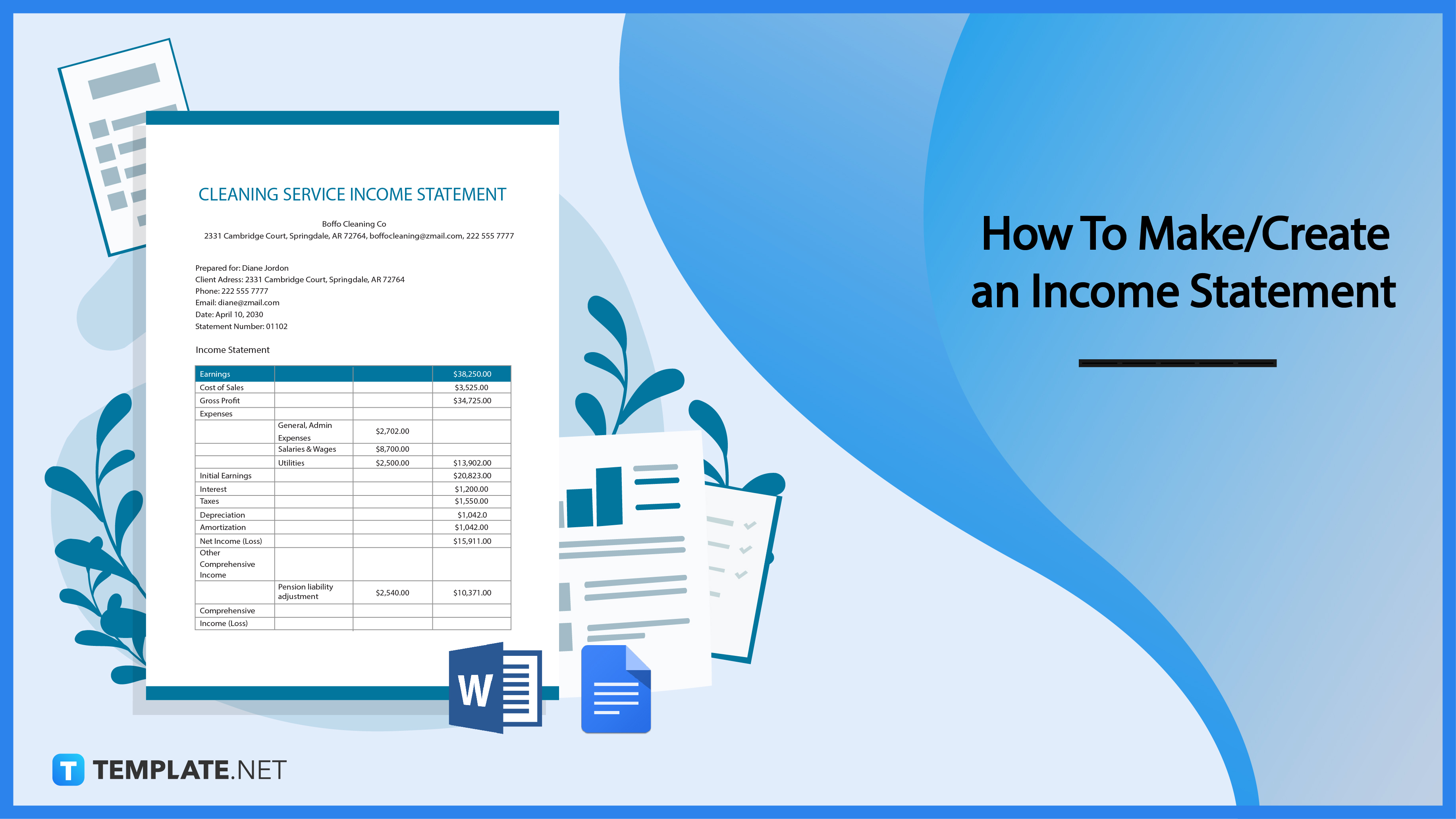 How To Make Create An Income Statement Templates Examples 2023
