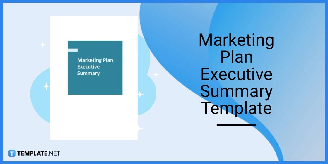 marketing plan executive summary template