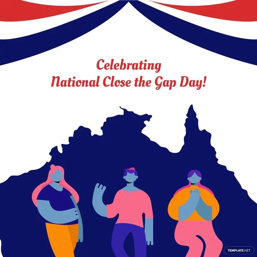 national close the gap day celebration vector ideas and examples