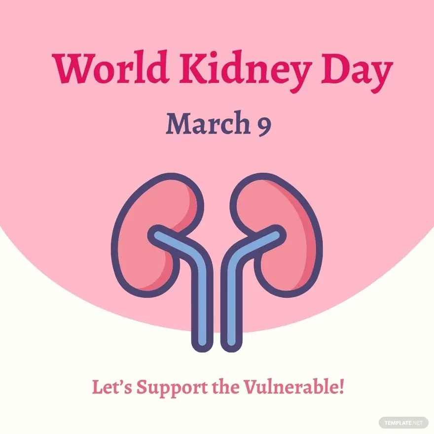 world kidney day poster vector ideas and examples