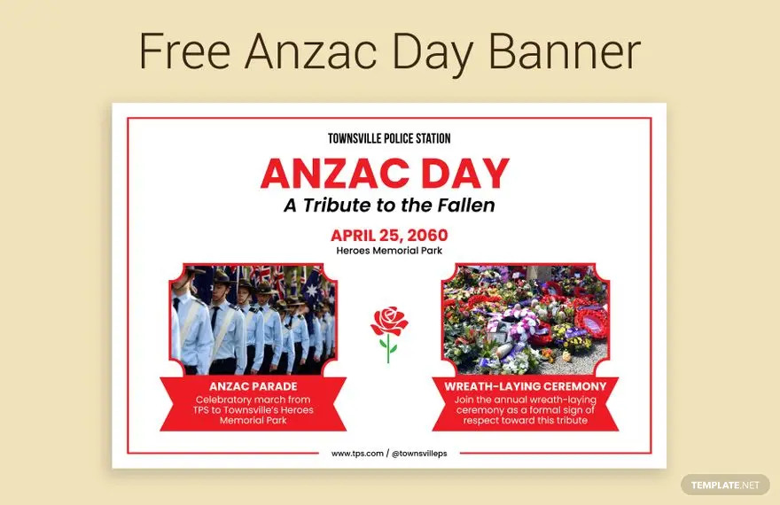 anzac day banner ideas and examples