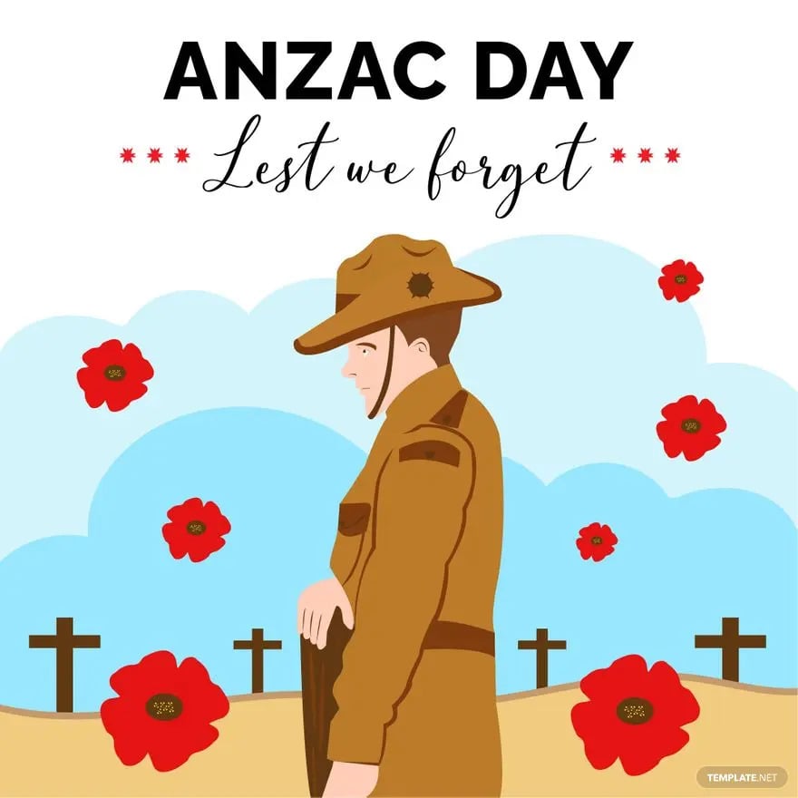 anzac day illustration ideas and examples