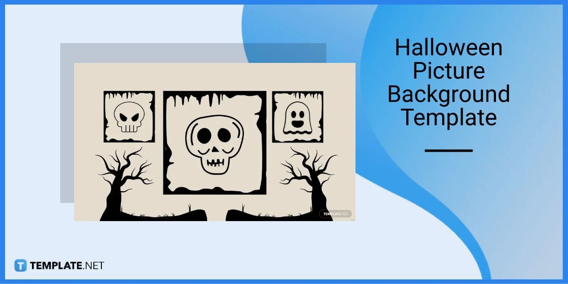 halloween picture background template
