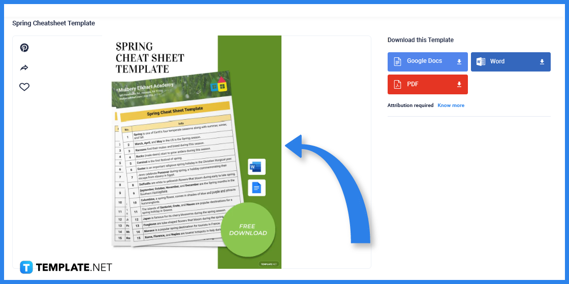 how to make spring cheatsheet in google docs template example 2023 step