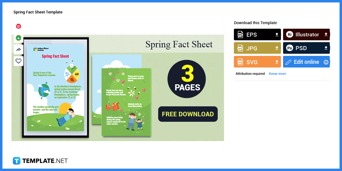 how to make spring fact sheet in microsoft word template example 2023 step