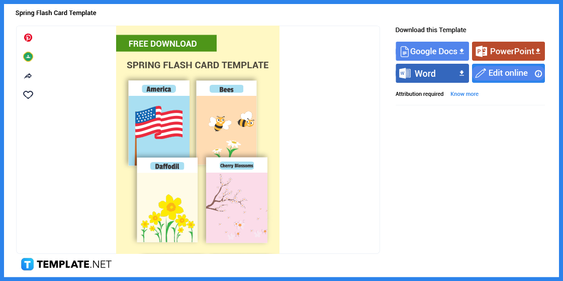 how to make spring flash card in microsoft word template example 2023 step