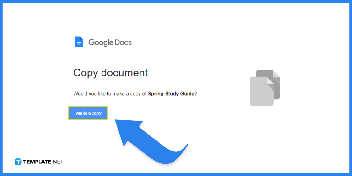 how to make spring study guide in google docs template example 2023 step