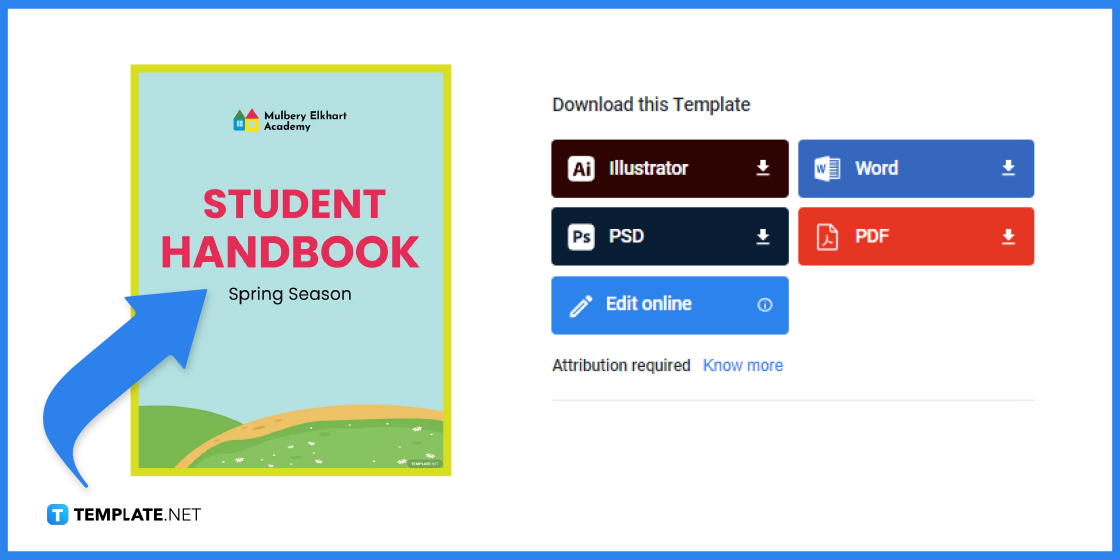 how to make a spring class handbook in google docs template example 2023 step