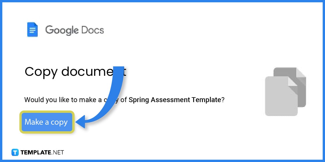 how to make a spring assessment in google docs template example 2023 step