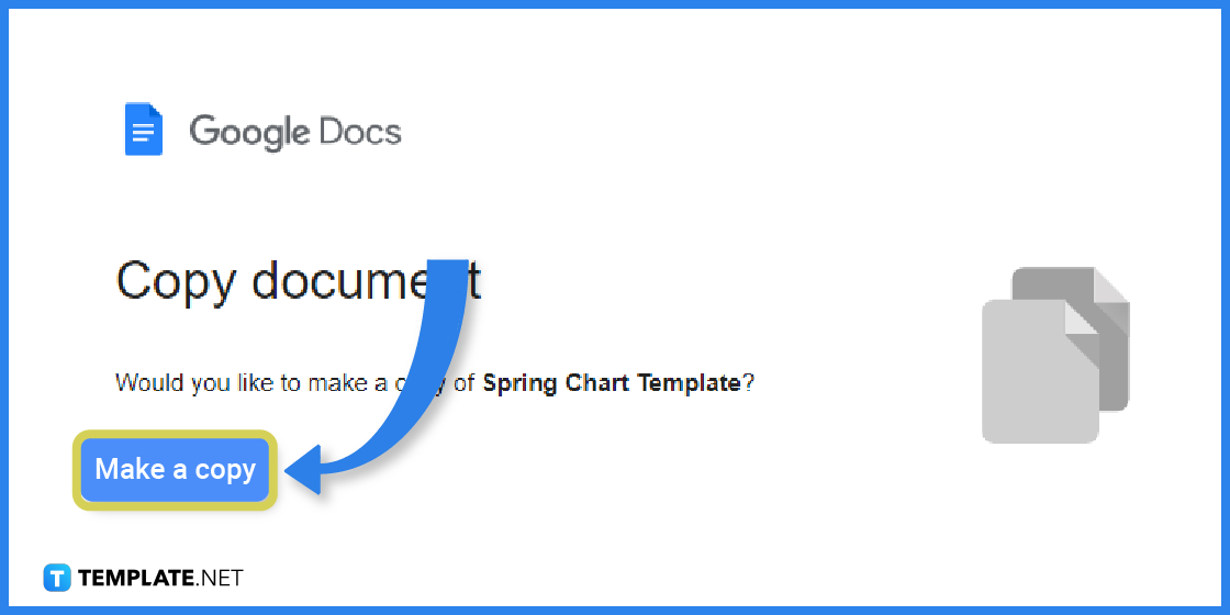 how to make a spring chart in google docs template example 2023 step