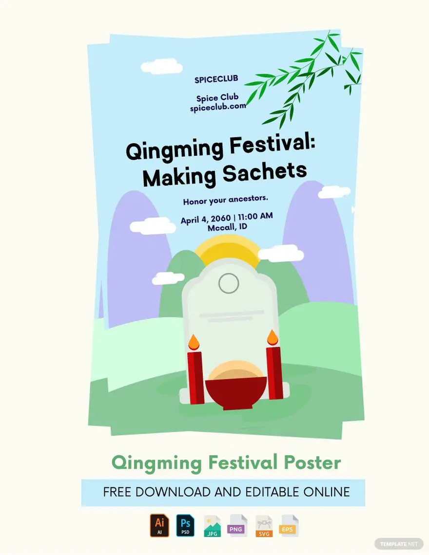 qingming festival poster ideas and examples