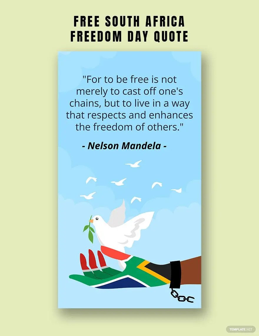 south africa freedom day quote ideas and examples