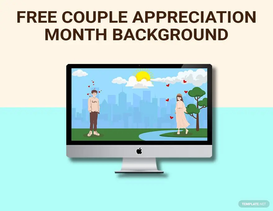 couple appreciation month background cxlhi