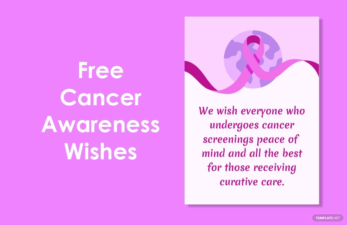 cancer awareness wishes ideas and examples
