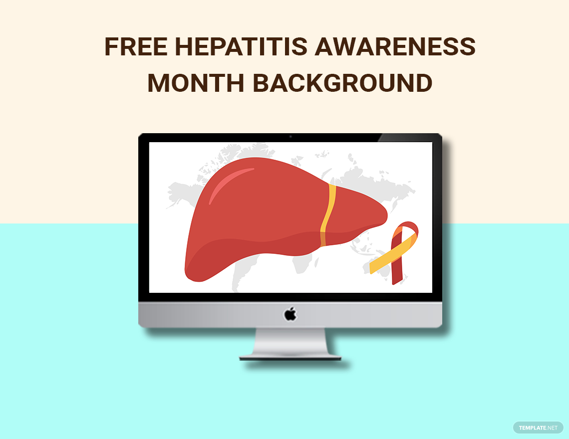 hepatitis awareness month background ideas examples