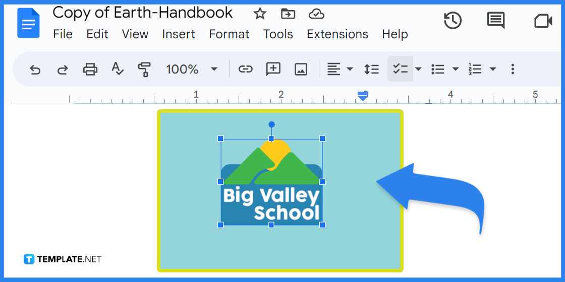 how to create earth handbook in google docs template example 2023 step